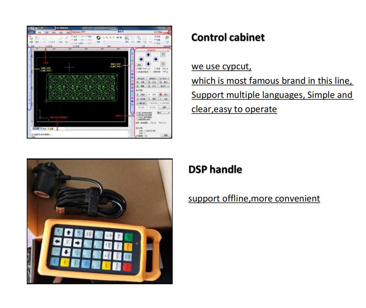 آلة القطع بليزر الألياف 10kw لقطع الفولاذ المقاوم للصدأ