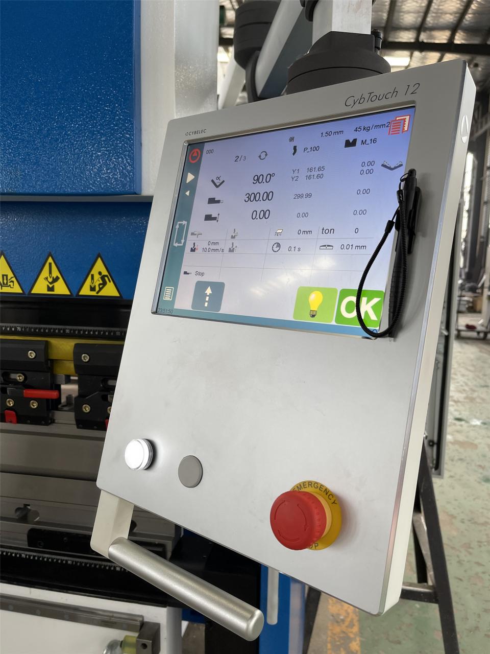 160t-4000 4-محور Cnc الهيدروليكية الانحناء آلة الصحافة الفرامل