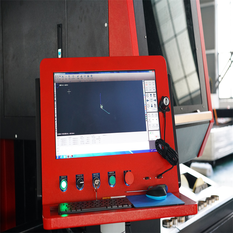1kw 2kw 3kw 6kw Cnc ألياف الليزر آلات القطع للصفائح المعدنية من الفولاذ المقاوم للصدأ