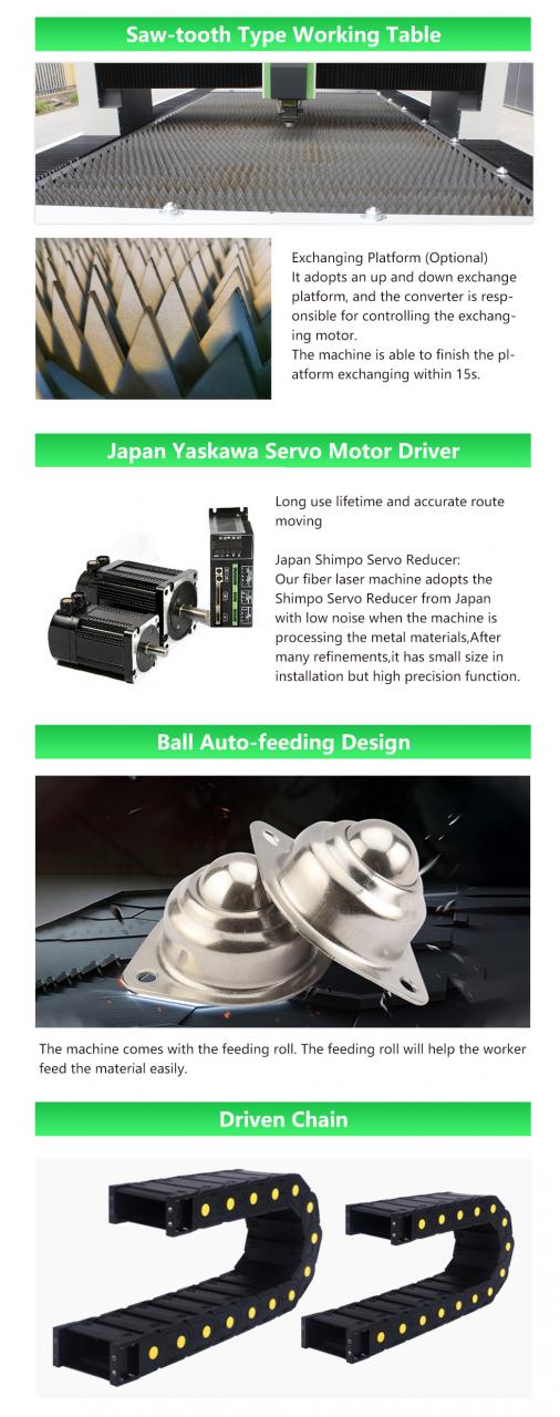 Carbon Iron Aluminum Metal Stainless Steel Cnc Fiber Laser Cutting Machine الكربون الحديد الألومنيوم معدن الفولاذ المقاوم للصدأ CNC الألياف آلة القطع بالليزر