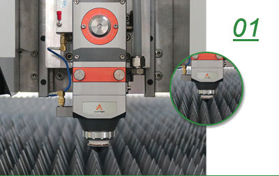 آلة قطع الألياف بالليزر باستخدام الحاسب الآلي 1000 واط 2000 واط لقطع أنبوب الألمنيوم المعدني