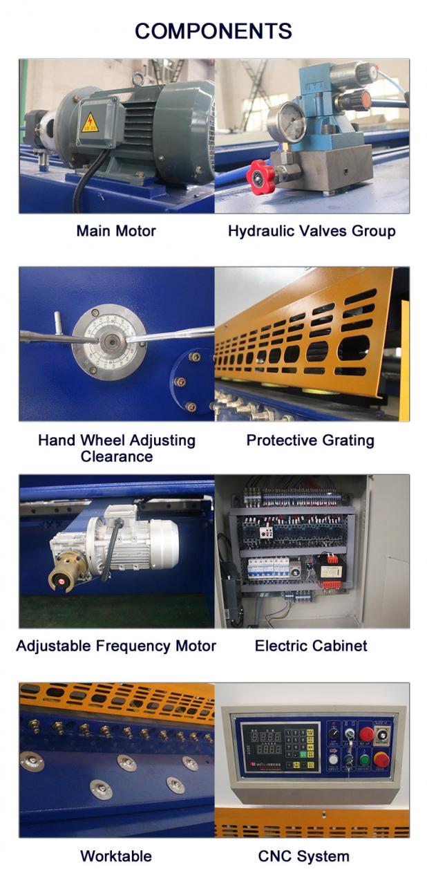 Cnc Nc Hydraulic Press Metal Guillotine Shear Machine For Carbon Stainless Steel Sheet CNC Nc الهيدروليكية الصحافة آلة القص المقصلة لصفائح الكربون الفولاذ المقاوم للصدأ