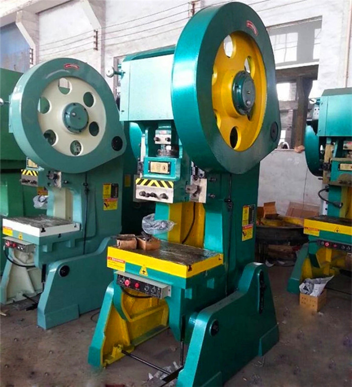 J23 Series 10 Ton Pneumatic Power Press Aluminium Lid Punching Machine J23 سلسلة 10 طن ضغط هوائيّ ضغط ألومنيوم غطاء اللكم آلة