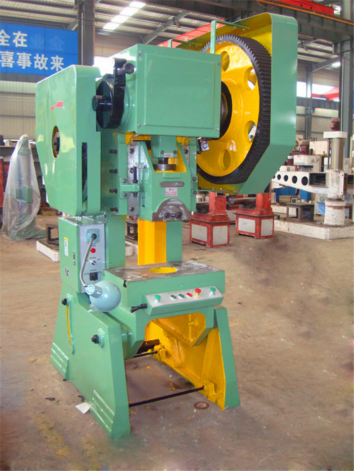 J23 Series 10 Ton Pneumatic Power Press Aluminium Lid Punching Machine J23 سلسلة 10 طن ضغط هوائيّ ضغط ألومنيوم غطاء اللكم آلة